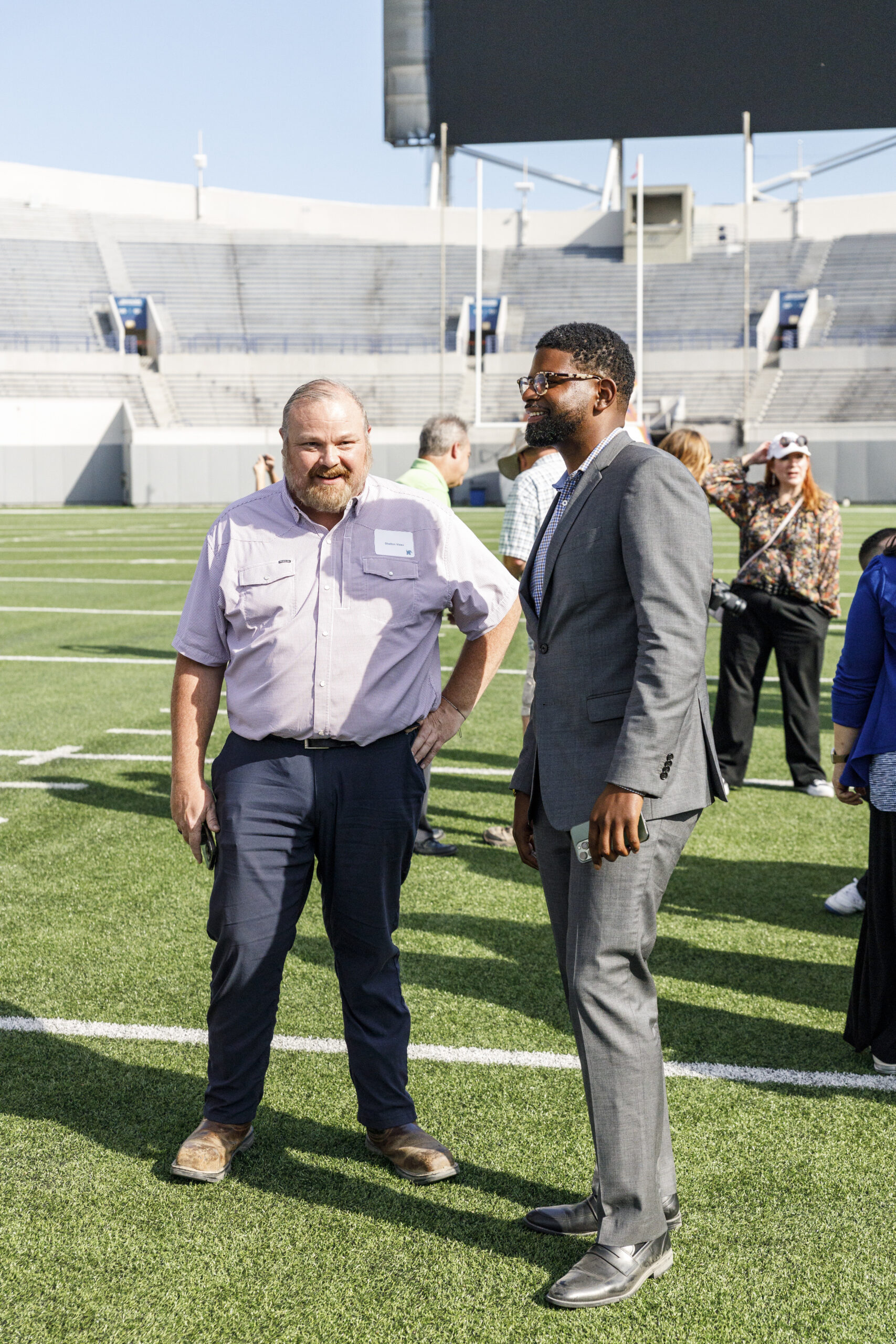 brent h stadium ground break