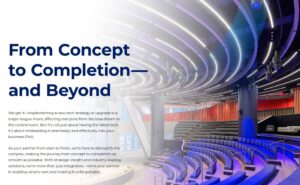 from concept to completion
