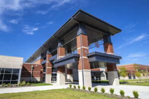 mem chs front entrance side view day 01